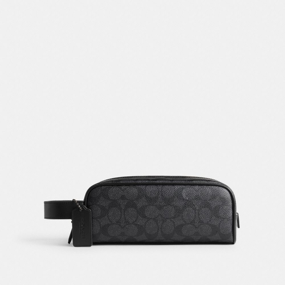 Travel Kit In Signature Canvas | Coach New Zealand