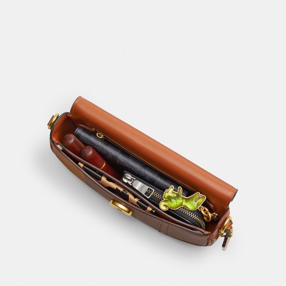 HARLEY 23 拼接設計單肩手袋