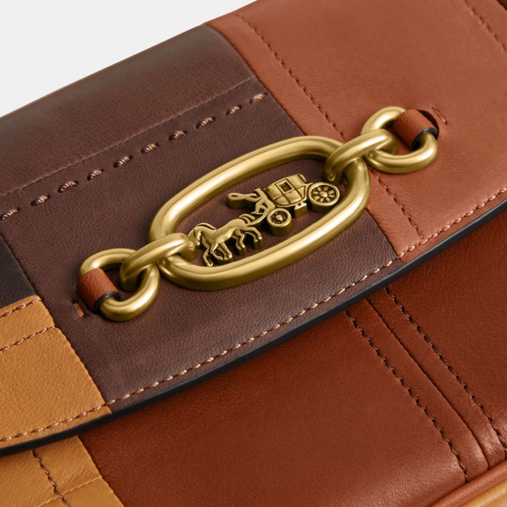 HARLEY 23 拼接設計單肩手袋