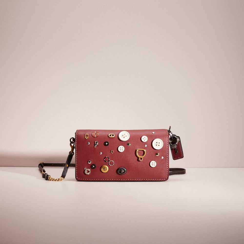 COACH CQ400 Upcrafted Dinky Pewter/Bordeaux 1941 Red