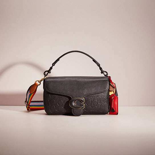 CQ425 - Upcrafted Soft Tabby Multi Crossbody In Signature Leather Black Copper/Black