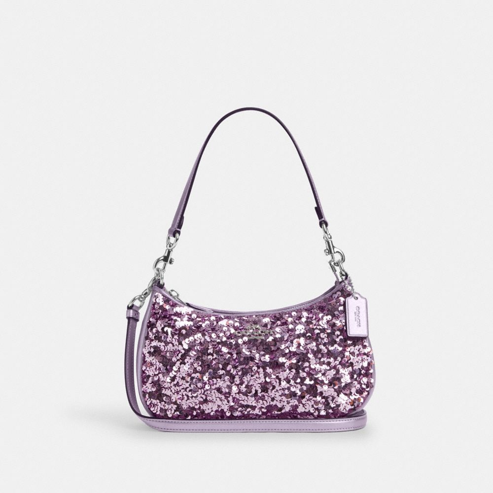 Teri Shoulder Bag - CQ556 - Silver/Lilac