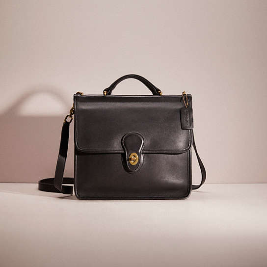 CQ580 - Vintage Willis Bag Black