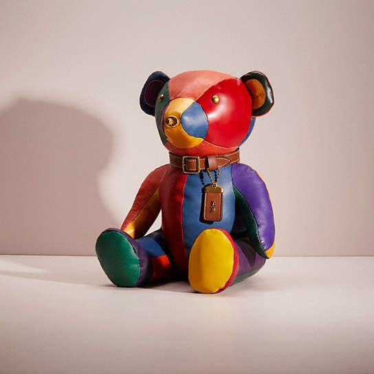 CQ585 - Remade Collectible Bear Rainbow