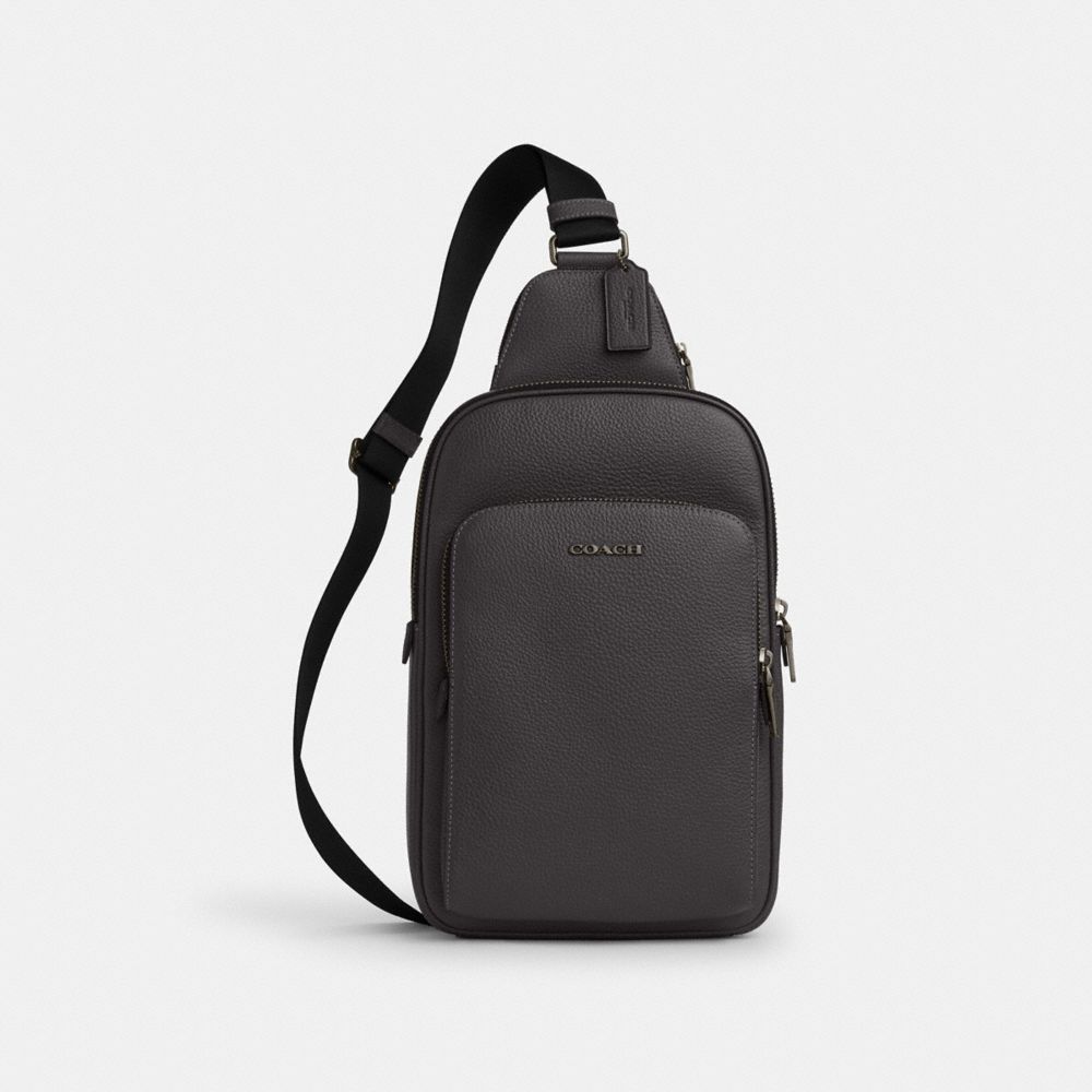 COACH CQ669 Ethan Pack Gunmetal/Graphite