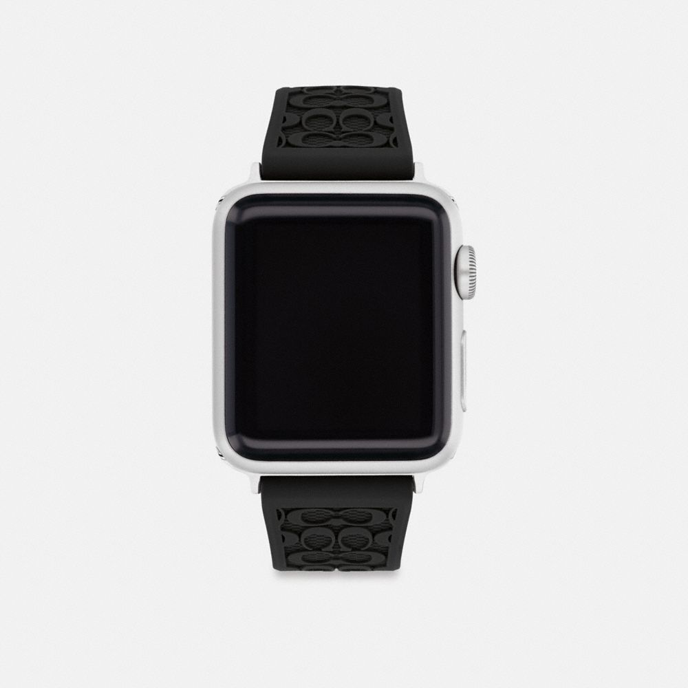 COACH CQ706 Apple Watch® Strap, 38 Mm And 40 Mm Black