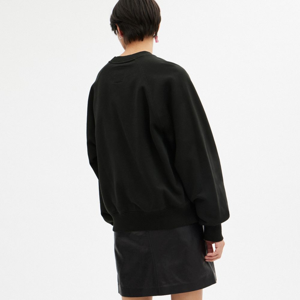 THE LIL NAS X DROP 經典 SIGNATURE 貓咪圓領運動衫