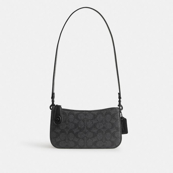 Official black shop shoulder bag