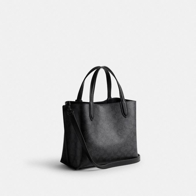 black coach tote sale