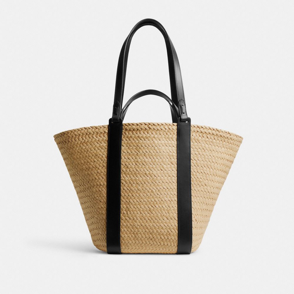 COACH Official Site Official page | STRAW POCKET TOTE