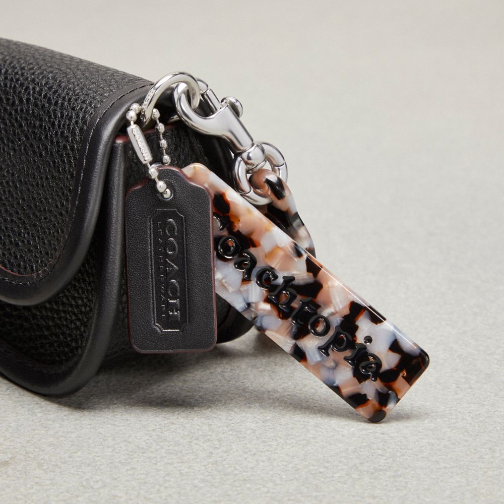 Mini Wavy Dinky Bag With Crossbody Strap In Coachtopia Leather