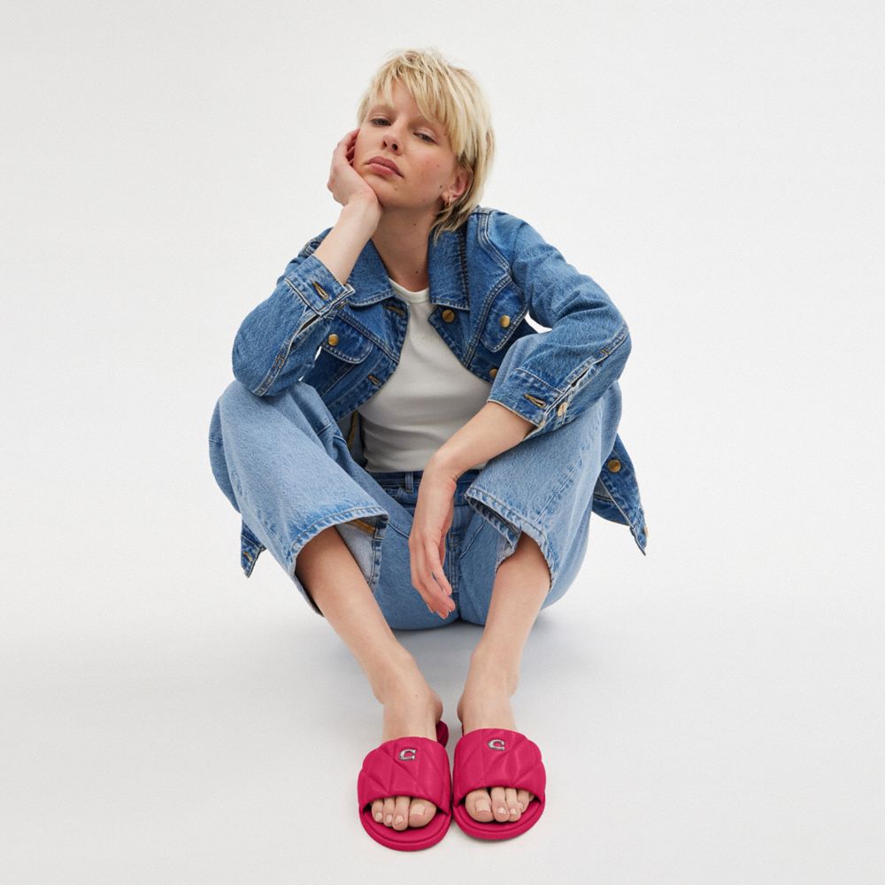 HOLLY SANDAL WITH QUILTING
