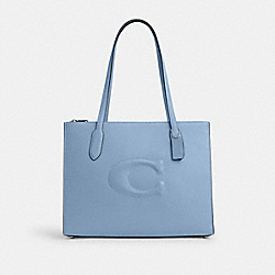 Nina Tote - CR096 - Silver/Cornflowr/Field Flora