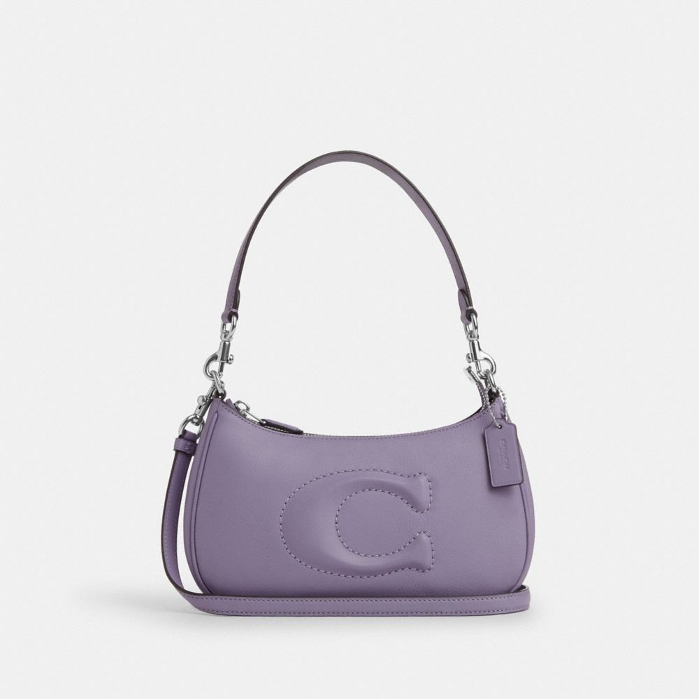 Teri Shoulder Bag - CR099 - Silver/Light Violet