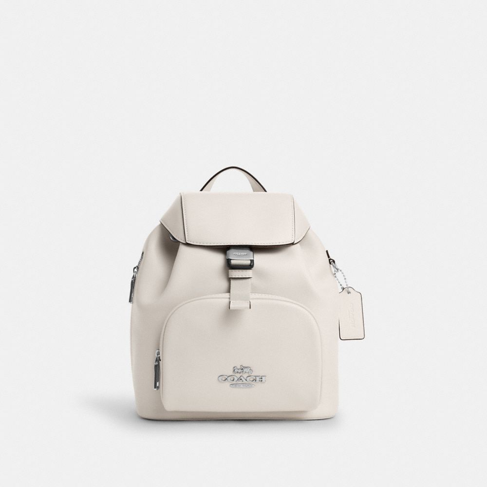 COACH CR100 Pace Backpack SILVER/CHALK