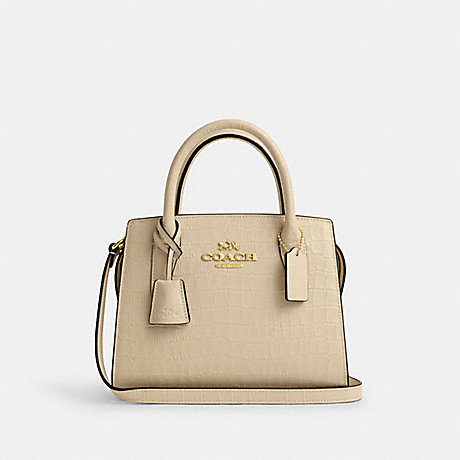 COACH CR105 Andrea Carryall Gold/Ivory