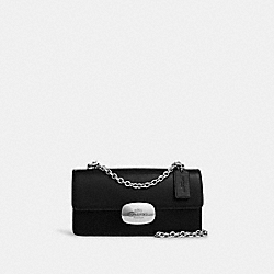 Eliza Flap Crossbody - CR106 - Silver/Black