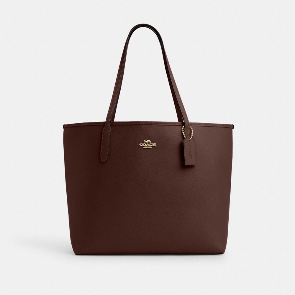 City Tote Bag - CR111 - Gold/Maple