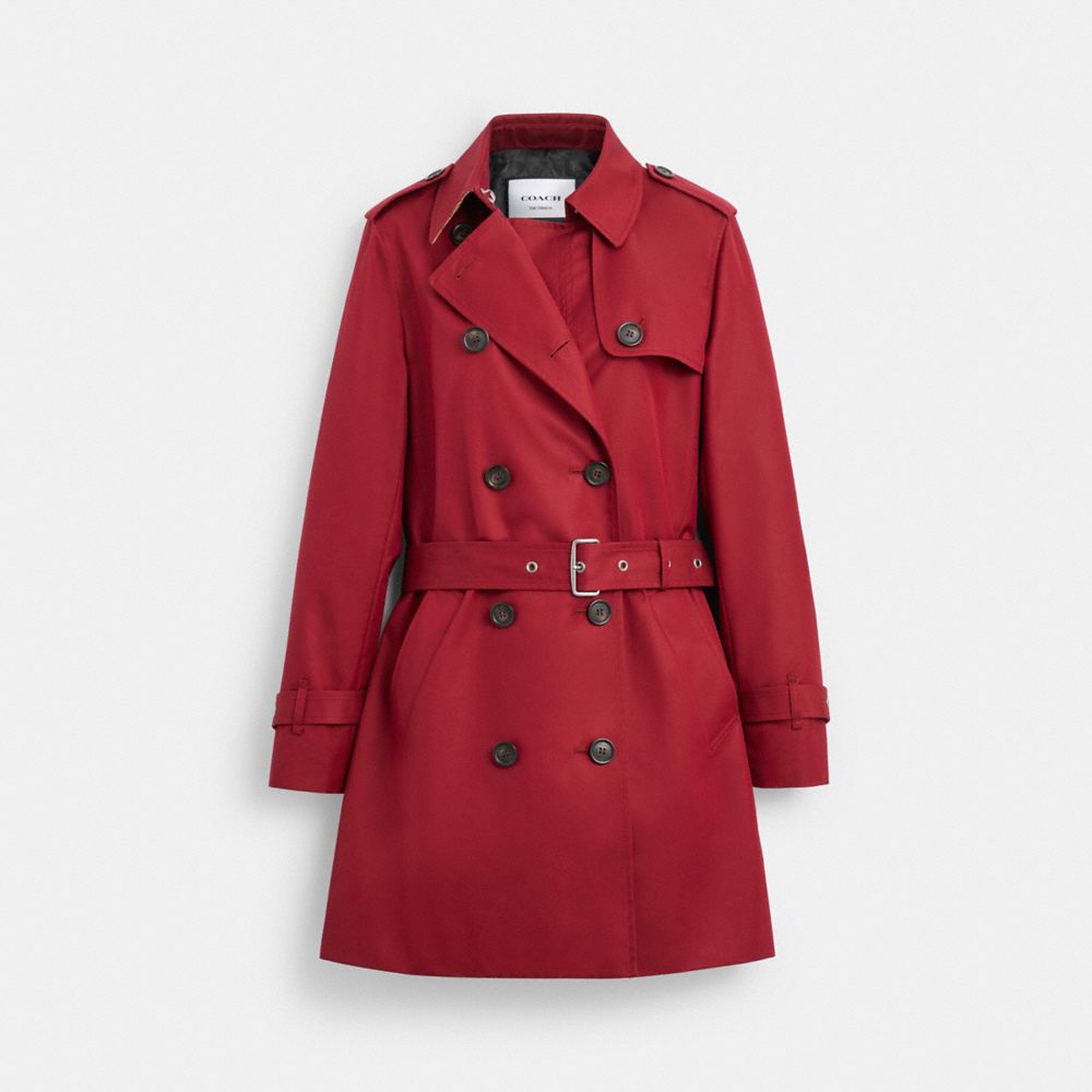Solid Mid Trench - CR116 - Ruby