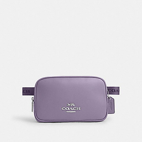 COACH CR136 Pace Belt Bag Silver/Light Violet