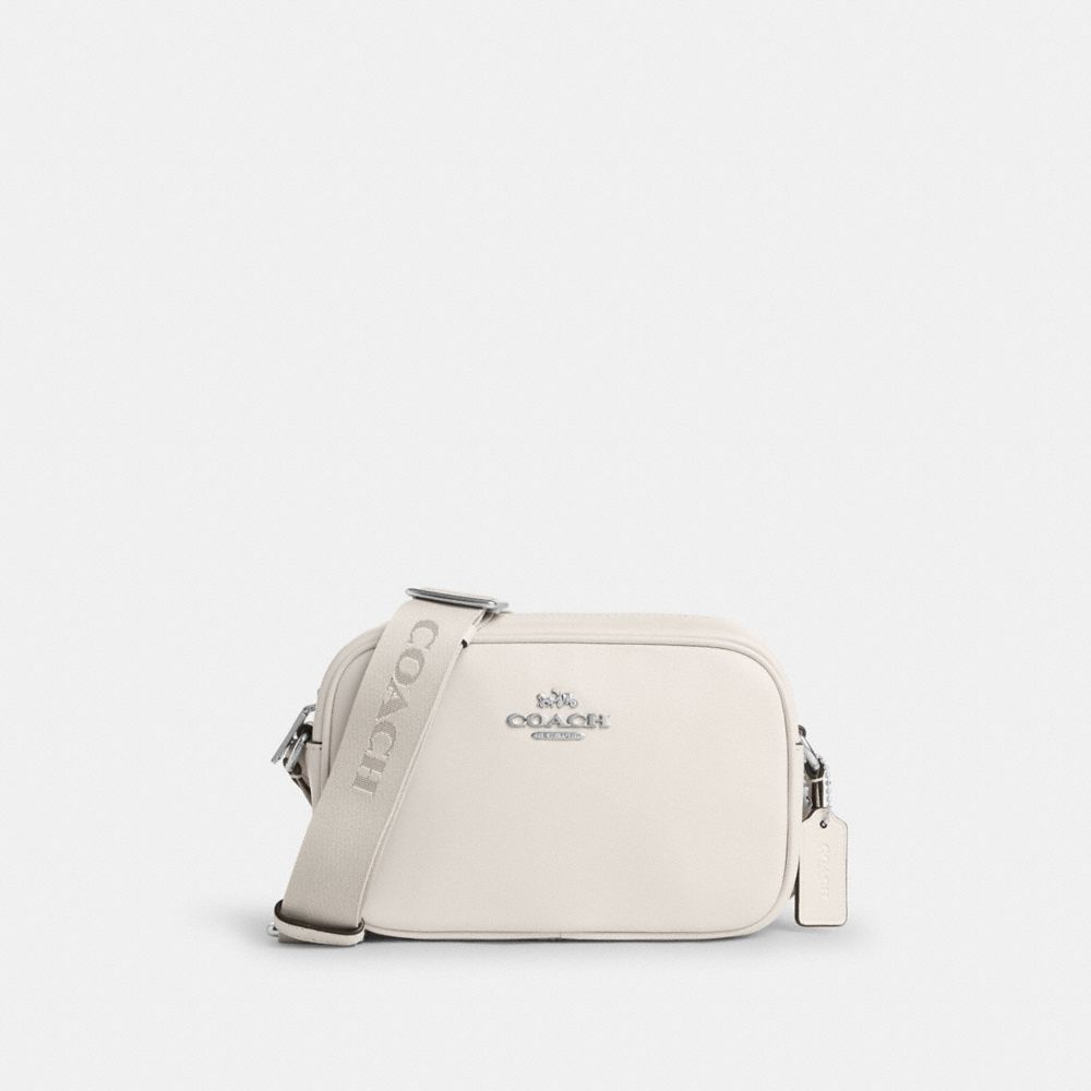 COACH CR146 Mini Jamie Camera Bag Silver/Chalk