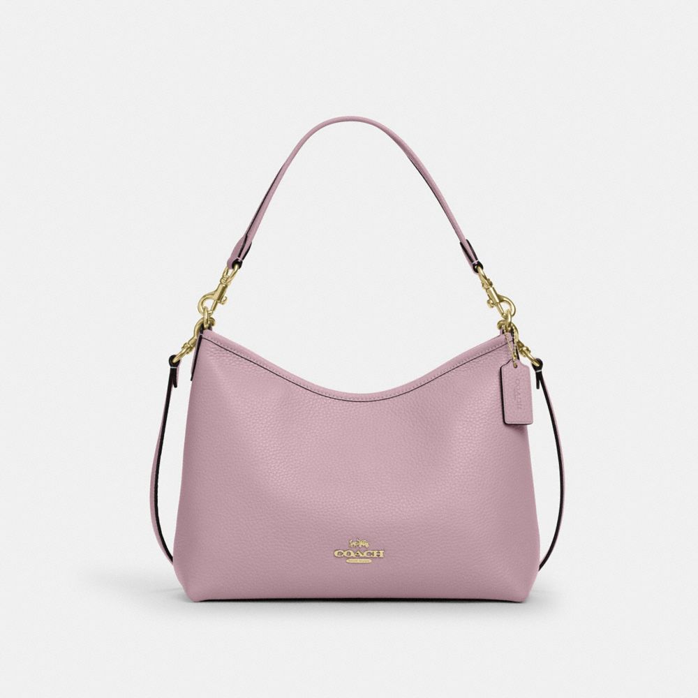 Laurel Shoulder Bag - CR148 - Gold/Carnation