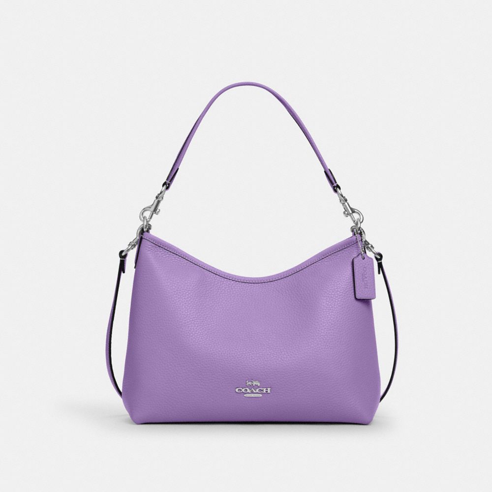 Laurel Shoulder Bag - CR148 - Silver/Iris