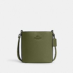 Sophie Bucket Bag - CR153 - Gunmetal/Military Green
