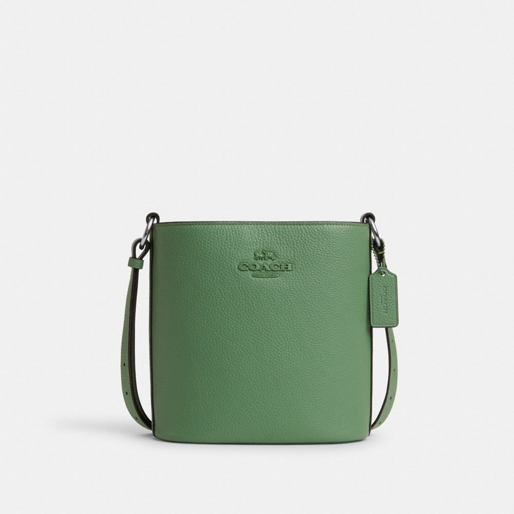 Sophie Bucket Bag - CR153 - Silver/Soft Green