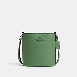 COACH CR153 Sophie Bucket Bag SILVER/SOFT GREEN