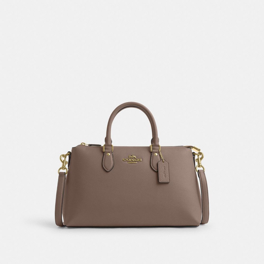 Georgia Satchel - CR156 - Im/Dark Stone