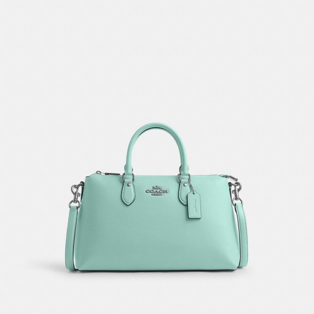 Georgia Satchel - CR156 - Sv/Faded Blue