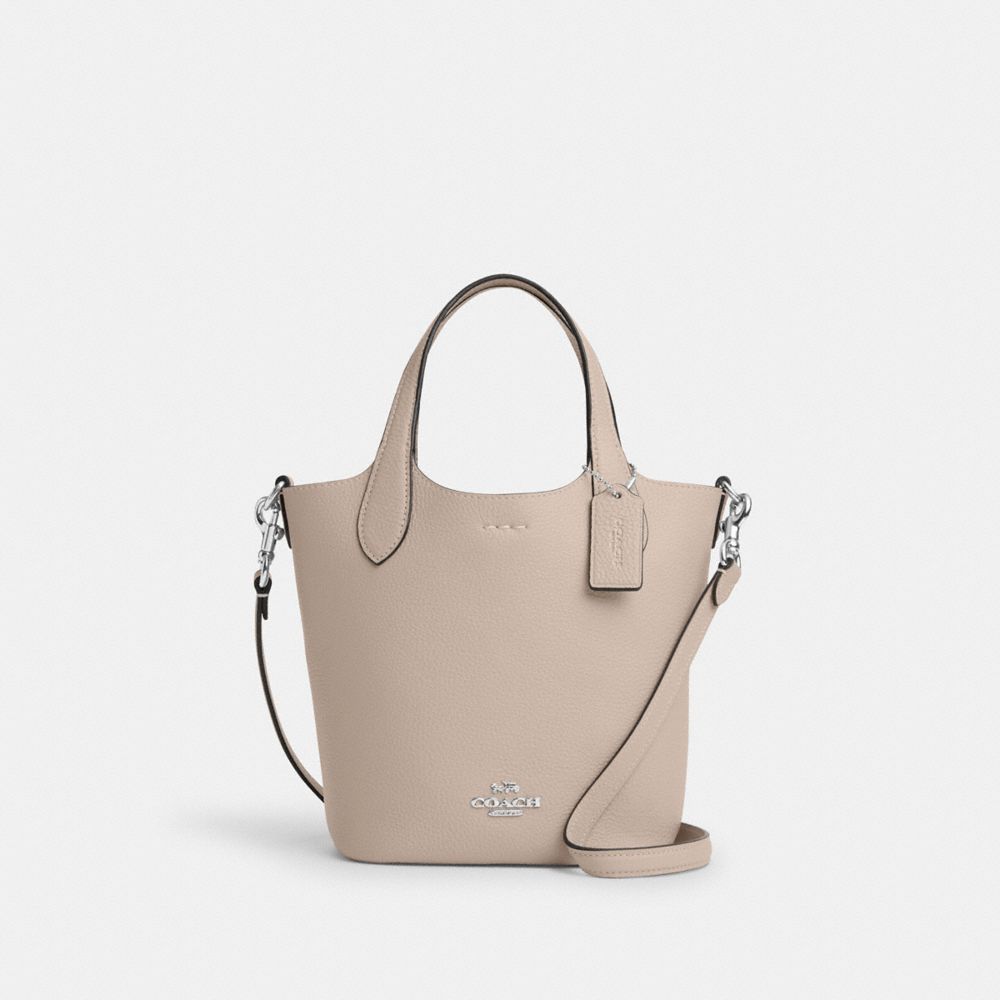 COACH CR168 Hanna Bucket Bag SILVER/STEAM