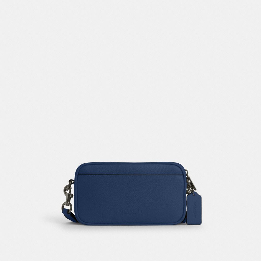 COACH CR179 Jayden Crossbody GUNMETAL/DEEP BLUE