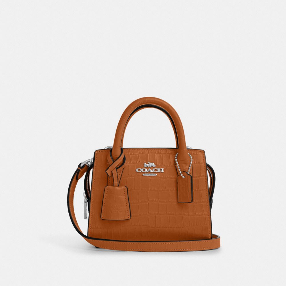 Andrea Mini Carryall - CR209 - Sv/Washed Orange