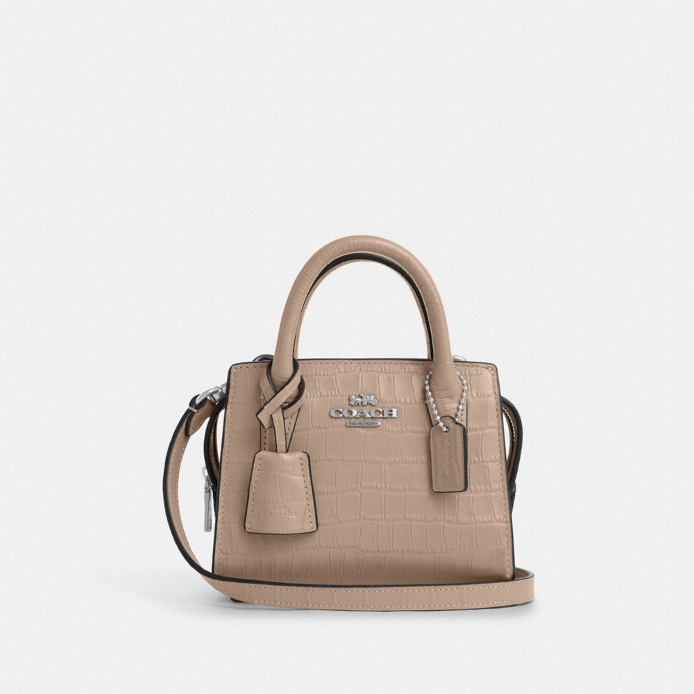 Andrea Mini Carryall - CR209 - Silver/Stone