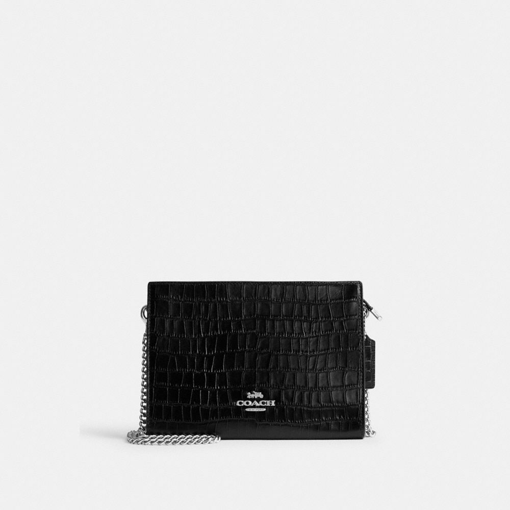 Slim Crossbody - CR237 - Silver/Black