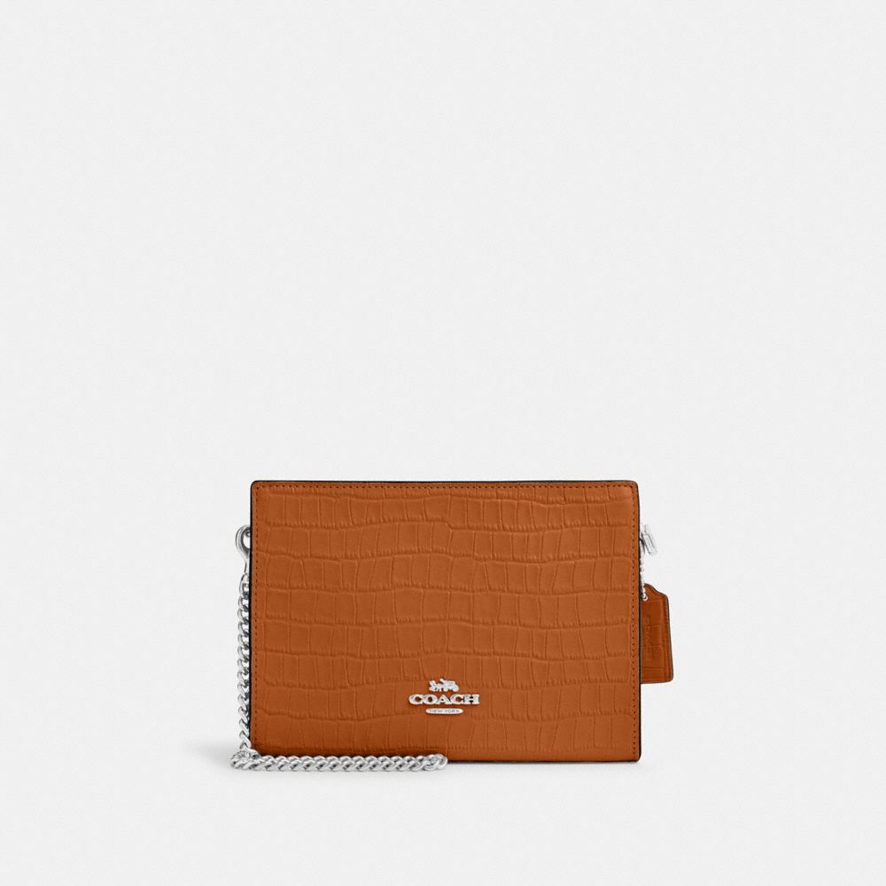 Slim Crossbody - CR237 - Sv/Washed Orange