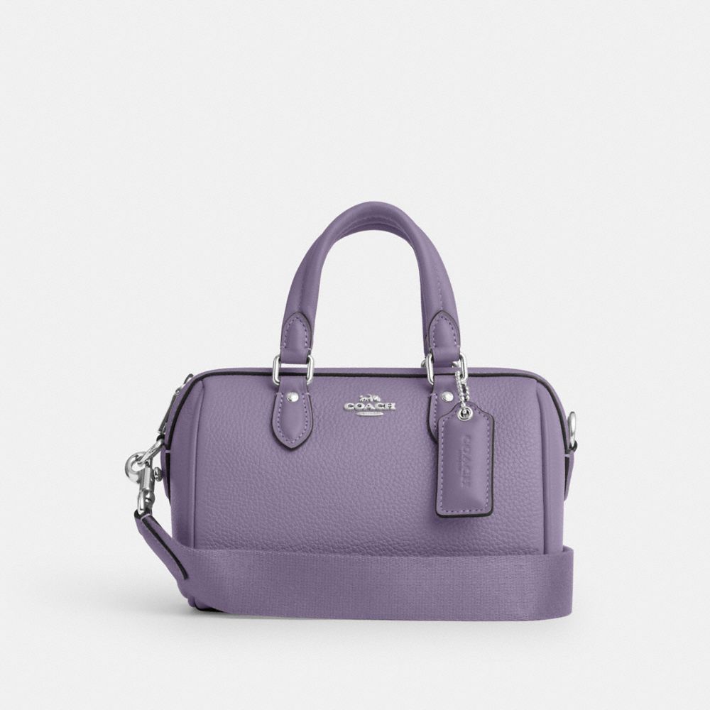 Mini Rowan Crossbody - CR247 - Silver/Light Violet