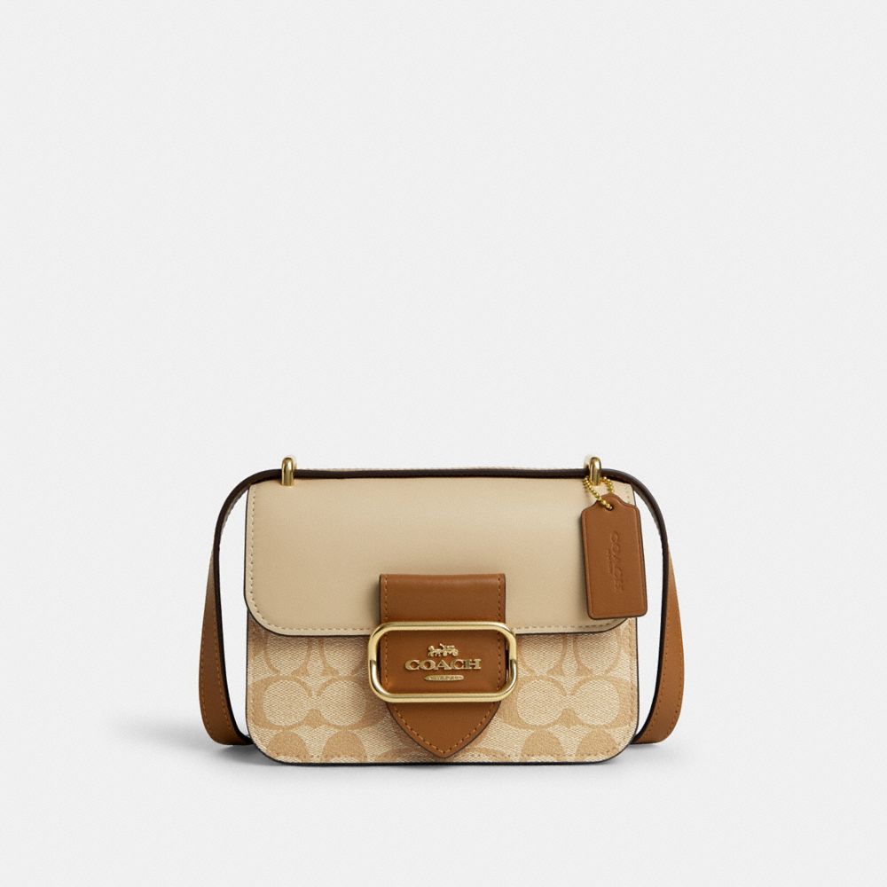 Coach Bag Malaysia  Coach Slim Zip Wallet In Signature Canvas in Light  Khaki/Chalk (C8714)