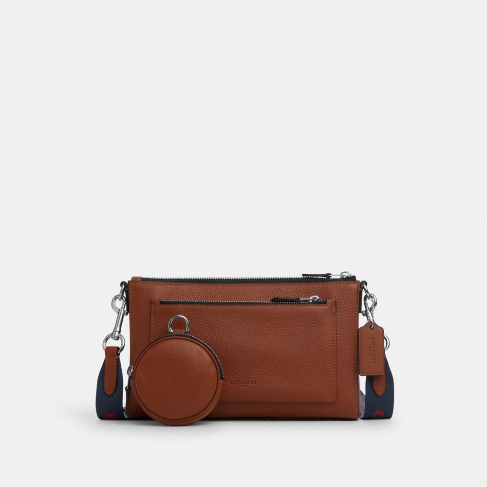 COACH CR342 Holden Crossbody Sv/Redwood Multi