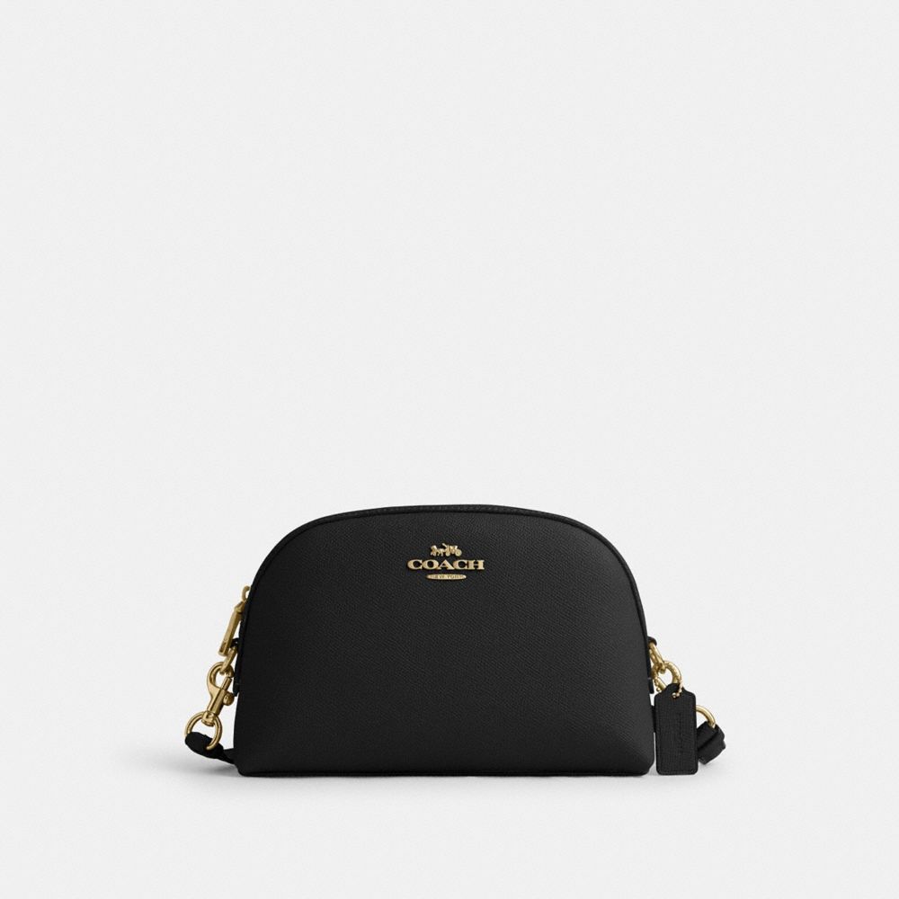 COACH CR348 Madi Crossbody Gold/Black