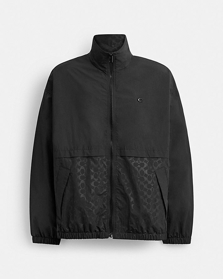 WINDBREAKER IN RECYCLED POLYESTER