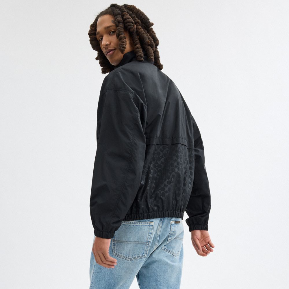 回收聚酯纖維防風夾克