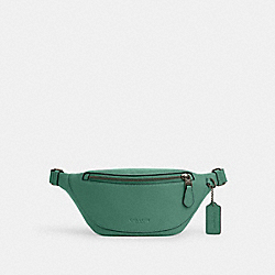 Warren Mini Belt Bag - CR374 - Black Antique Nickel/Bright Green