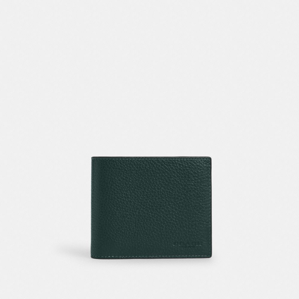 COACH CR398 3 In 1 Wallet DARK TEAL
