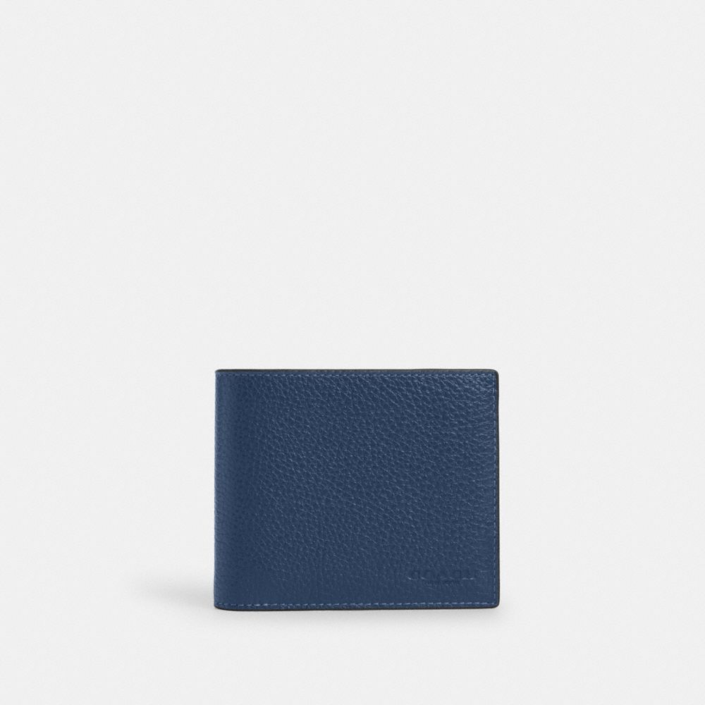 COACH CR398 3 In 1 Wallet DEEP BLUE