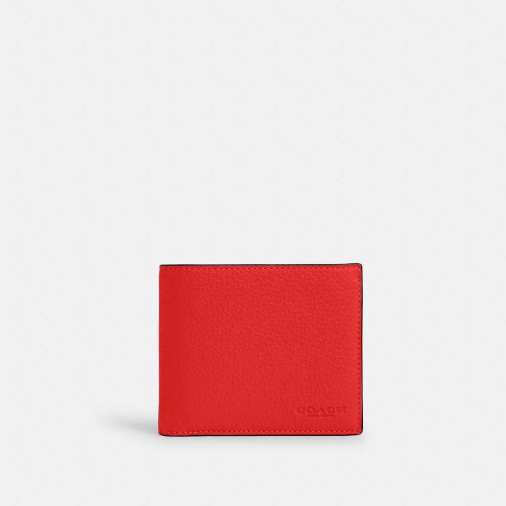 3 In 1 Wallet - CR398 - Miami Red