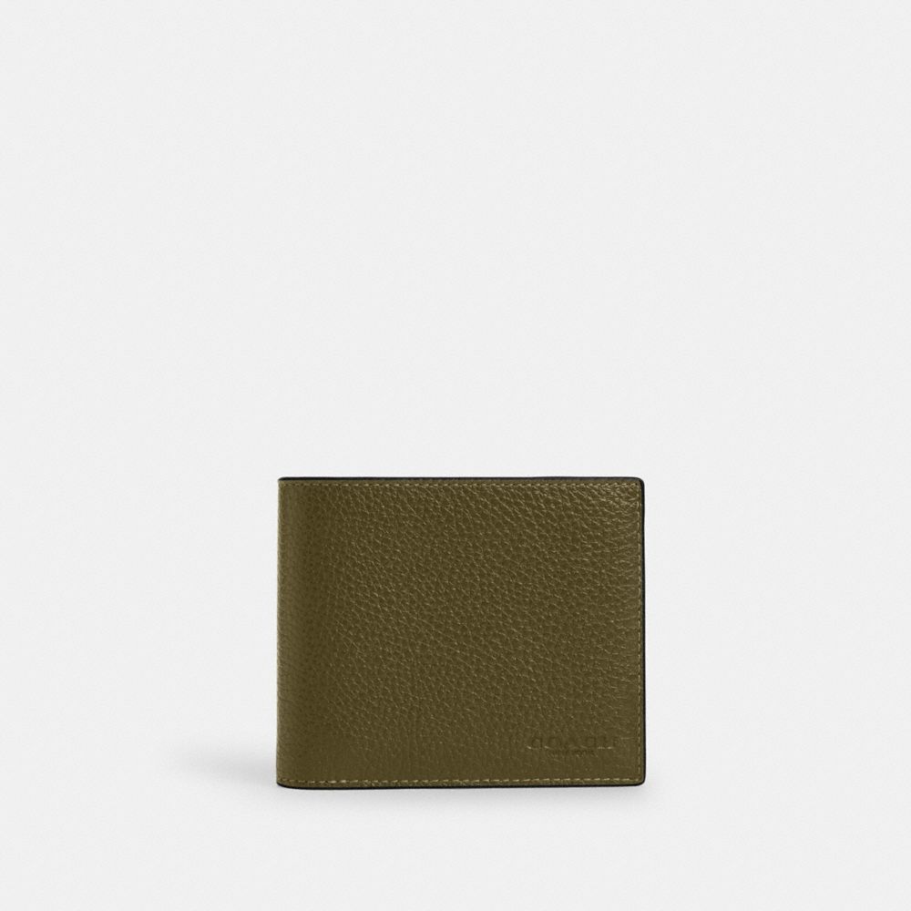 3-In-1 Wallet - CR398 - Silver/Olive