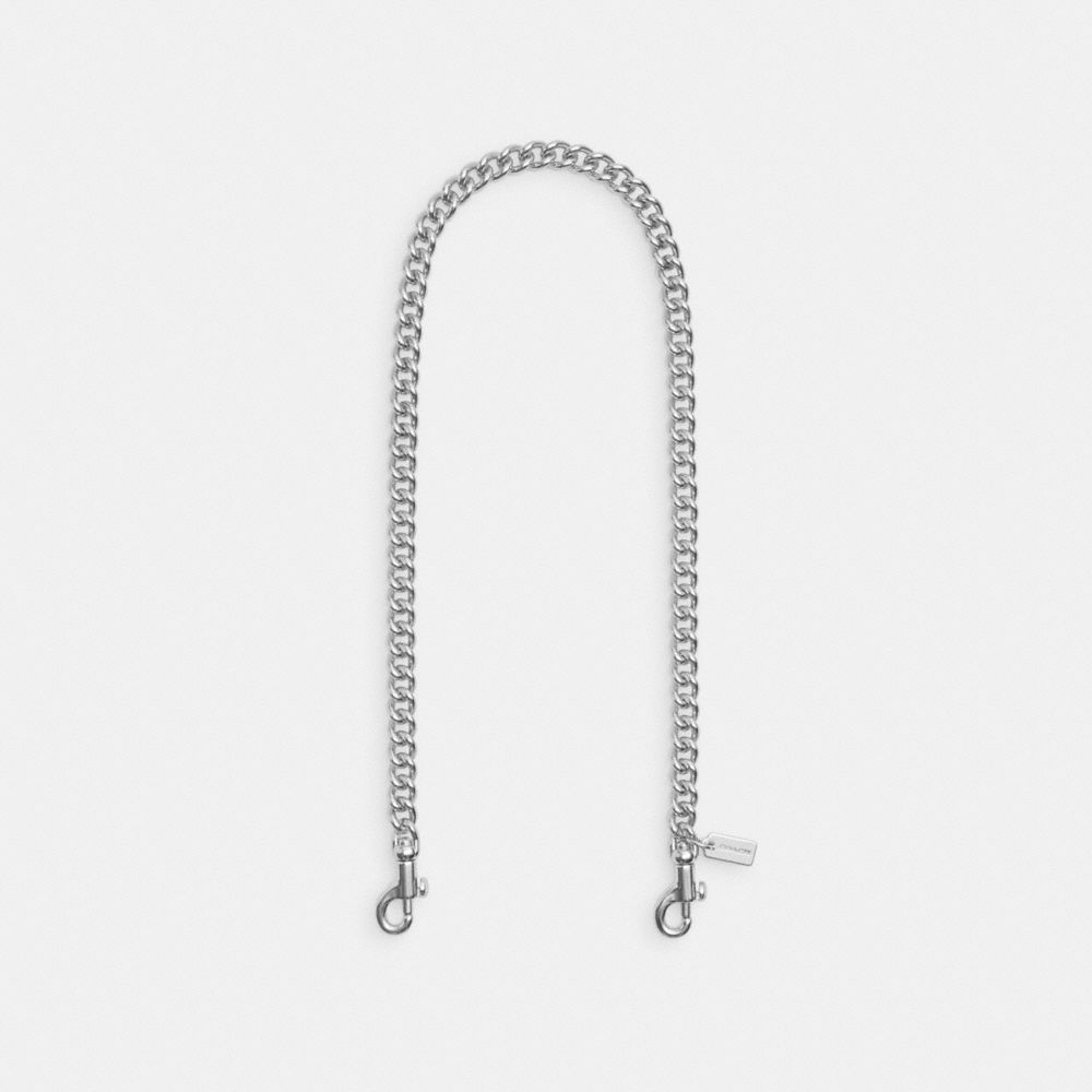 COACH CR456 Chain Shoulder Strap SILVER/SILVER